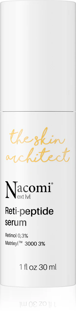 Nacomi Next Level Reti-peptide Facial Serum against skin aging