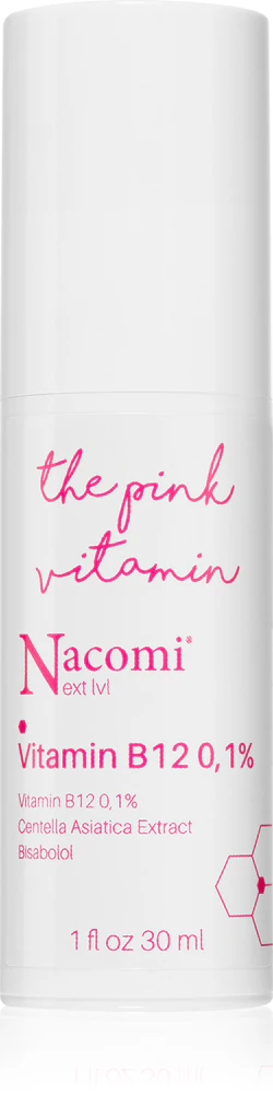 Nacomi Next Level The Pink Vitamin Strengthening Serum for Sensitive Skin