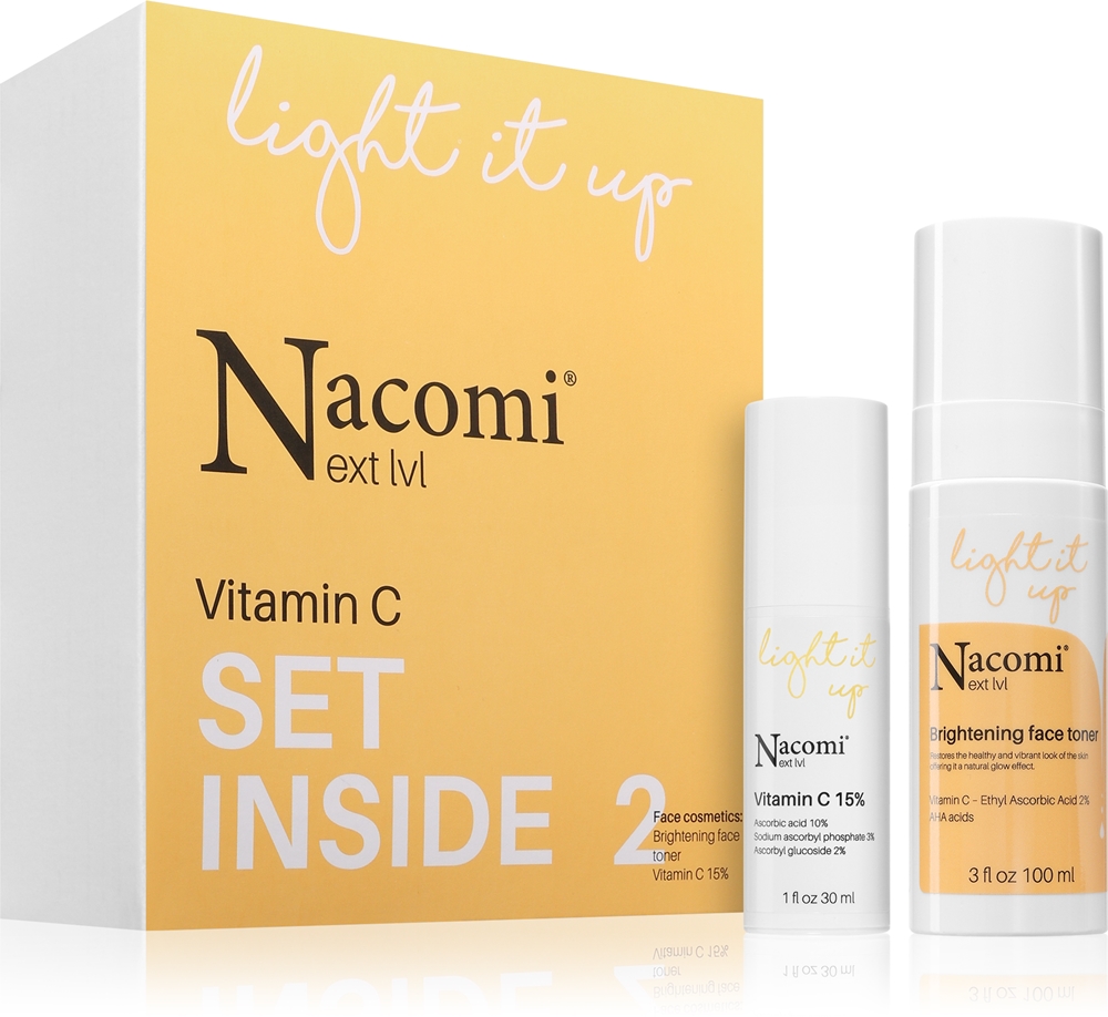 Nacomi Next Level Vitamin C Gift Set with Vitamin C