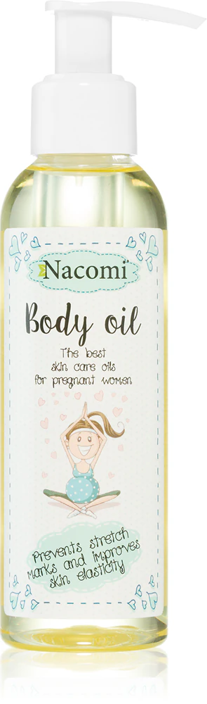 Nacomi PREGNANCY FRIENDLY SKIN CARE body oil for pregnant women
