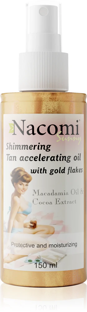 Nacomi Sunny hydrating oil accelerated tanning