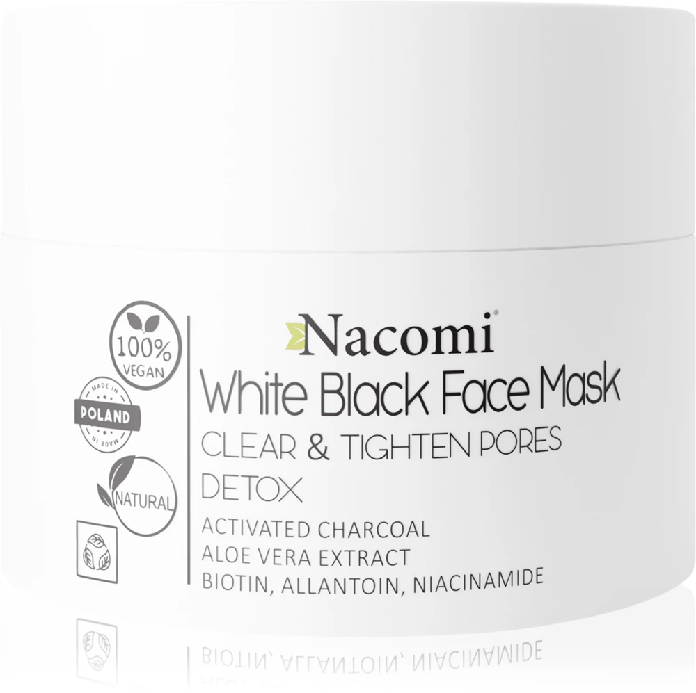 Nacomi White & Black cleansing facial mask