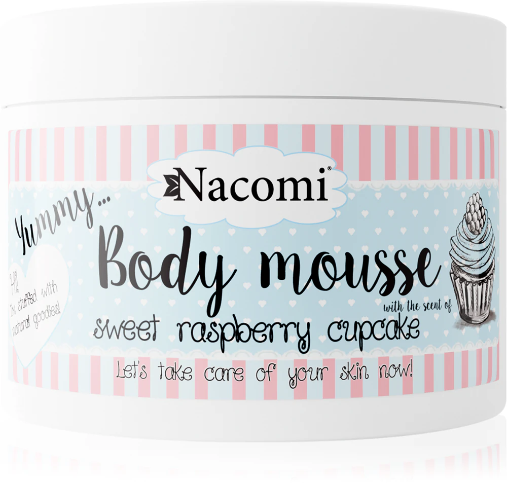 Nacomi Yummy...Sweet Raspberry Cupcake Body Foam