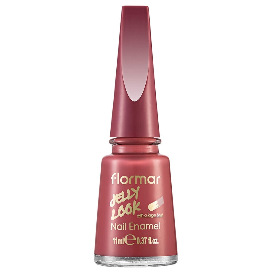 Flormar Jelly Look Nail Enamel, No. 6 - Amaranth