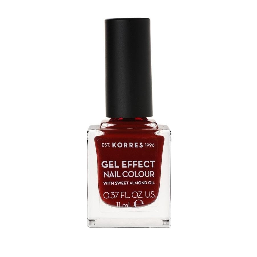 Korres Sweet Almond Nail Colour, No. 59 Wine Red