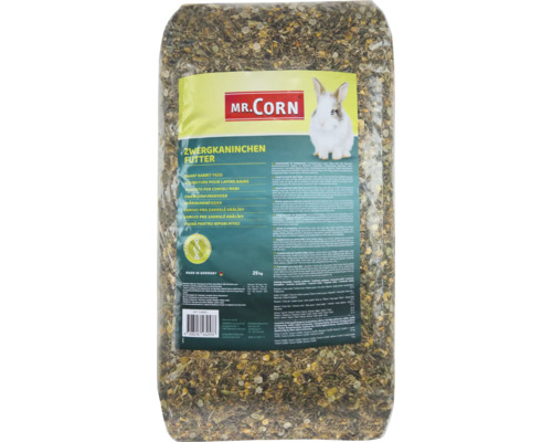 Mr. Corn rodent food, dwarf rabbit food, 25 kg