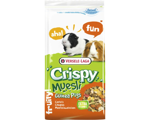 Rodent food VERSELE-LAGA Crispy Muesli - Guinea Pigs 1 kg for guinea pigs