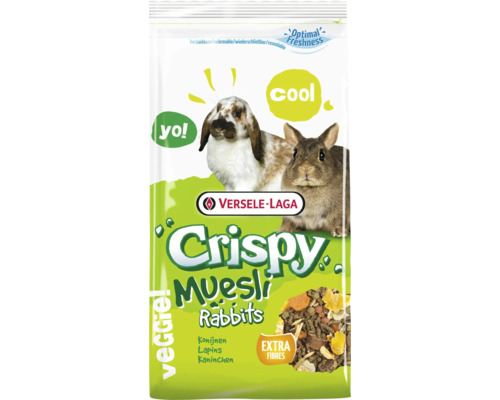 VERSELE-LAGA Crispy Muesli - Rabbits rodent food 1 kg for rabbits