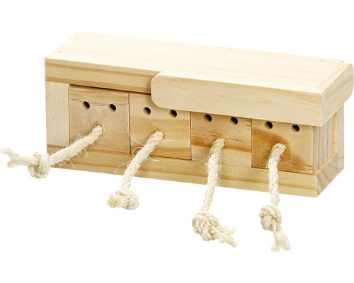 Rodent toy Karlie Rody Train cabinet 4 blocks