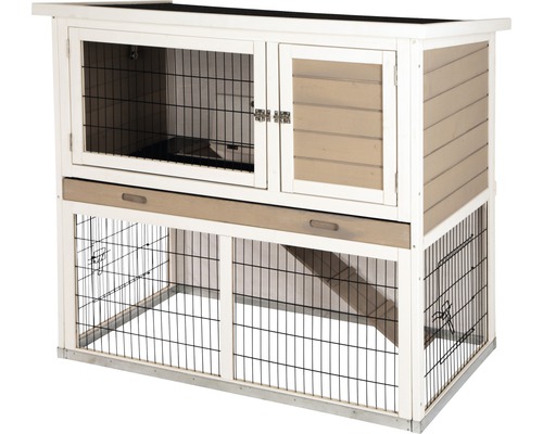 Kerbl Rodent hutch Lucky with metal frame on the floor 115 x 65 x 100 cm