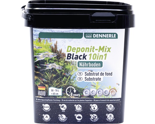 Nutrient medium DENNERLE Deponit-Mix Black 10in1 2.4 kg
