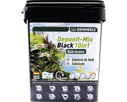 Nutrient medium DENNERLE Deponit-Mix Black 10in1 9.6 kg