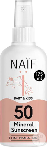 Naïf Baby&Kids Sun Protection Spray Mineral SPF50 175ml