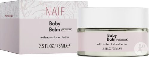 Naïf Baby Balm With Natural Shea Butter For Baby And Child Perfume-Free Jar 75ml