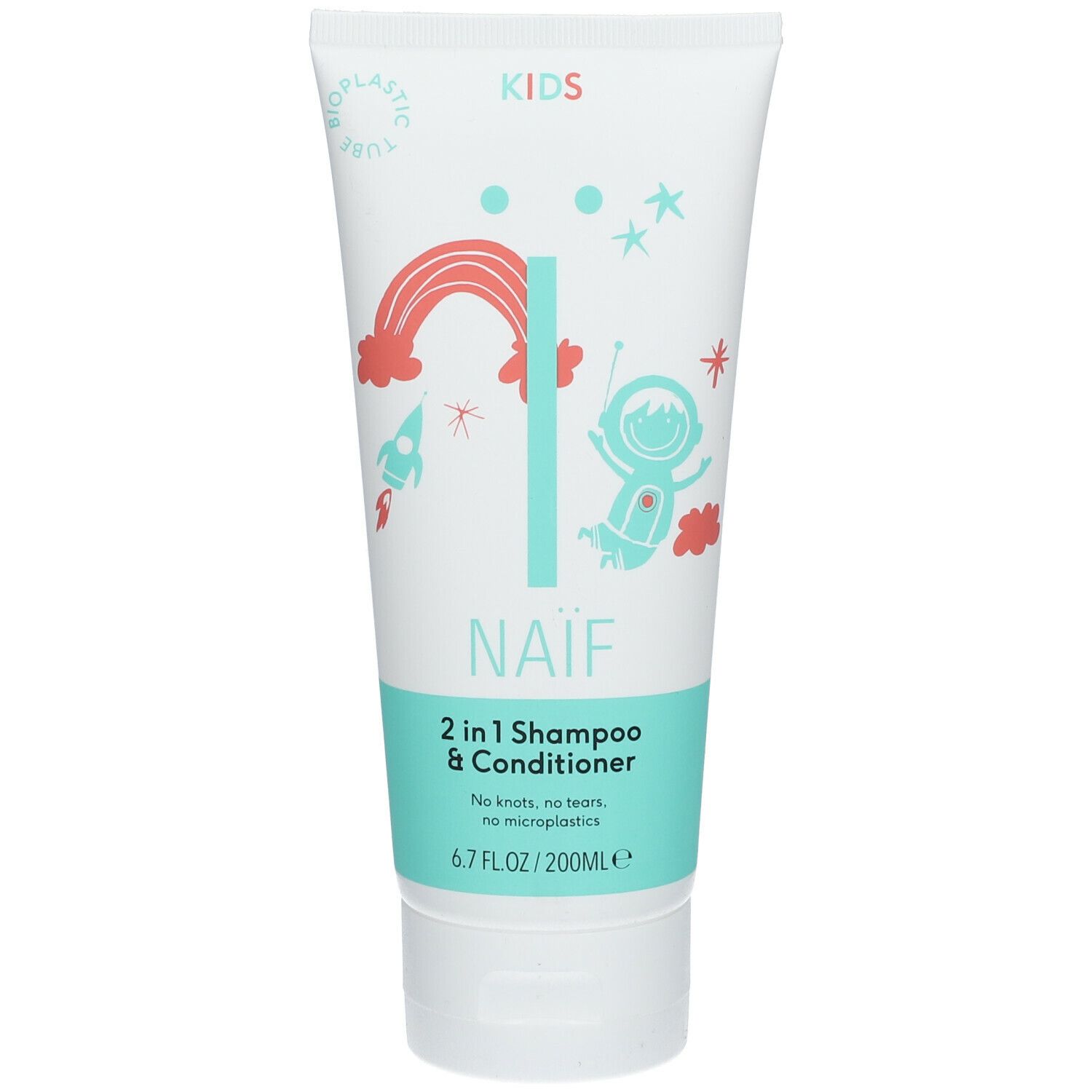 NAIF® Kids 2 in 1 Shampoo & Conditioner 200 ml