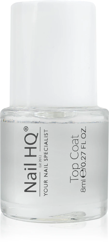 Nail HQ Essentials Top Coat varnish finish for fingernails without the use of a UV/LED lamp