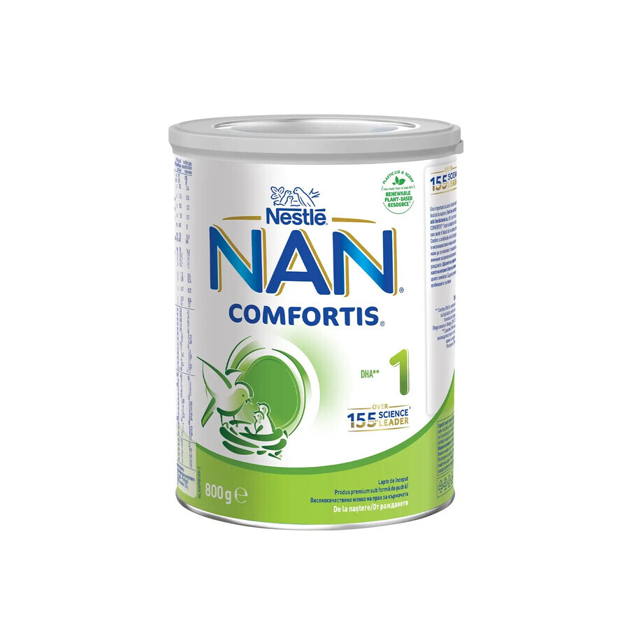 NAN COMFORTIS 1 Milk Powder Formula, from birth, 800 g, Nestlé(0-6months)