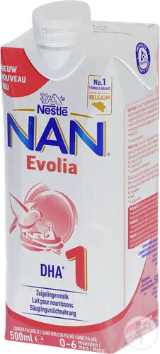 Nestlé Nan Nan Evolia 1 infant milk 500ml