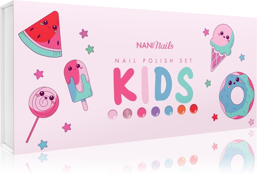 NaniNails NANI Kids Nail Polish Set - Set of nail polishes for children