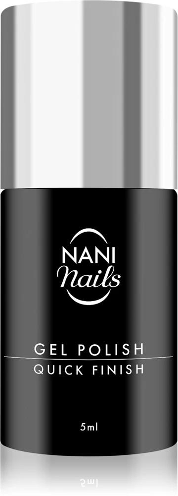 NaniNails NANI Quick Finish fume-free gel top coat for protection and shine