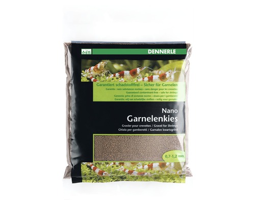Nano shrimp gravel DENNERLE Sulawesi 2 kg black