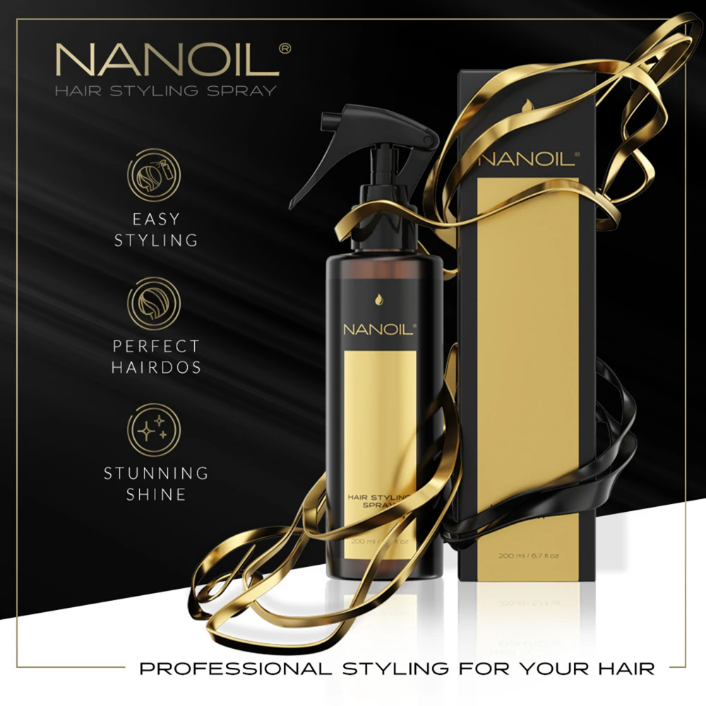 Nanoil Hair Styling Spray styling spray for hair
