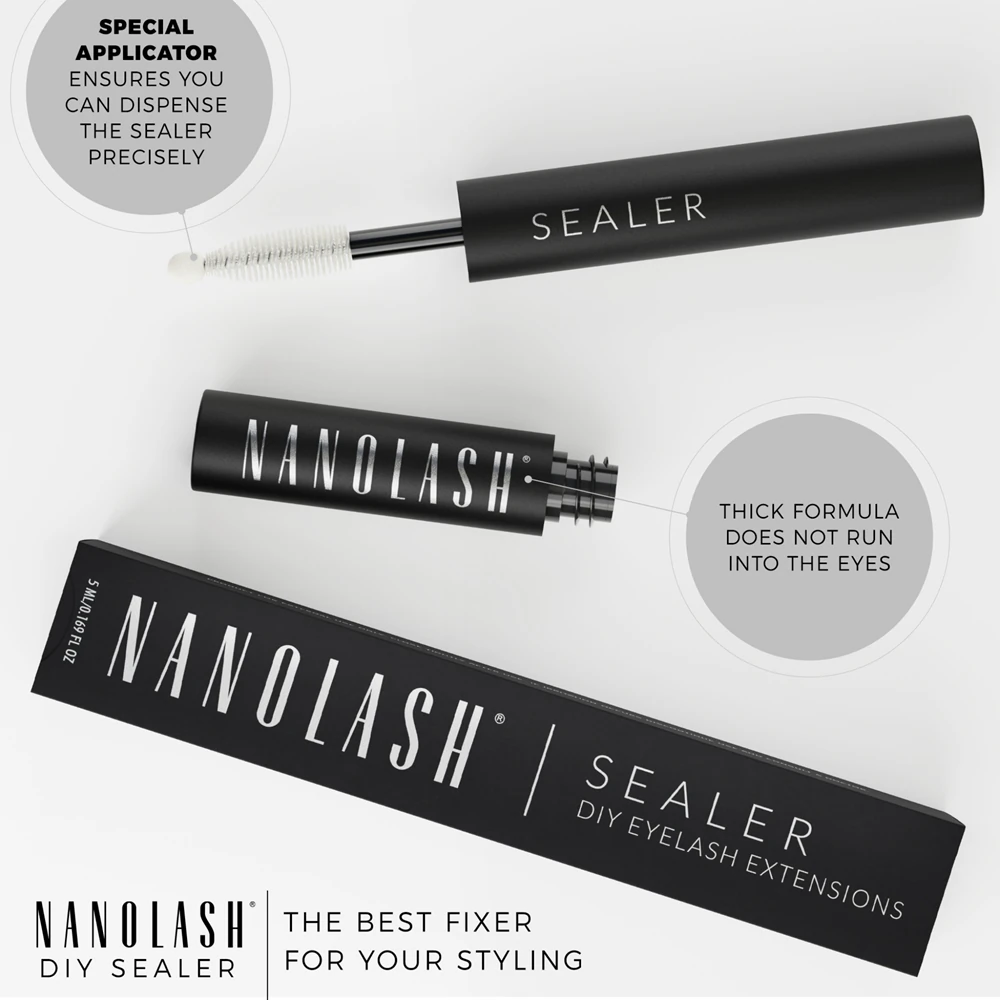 Nanolash DIY Sealer transparent fixing gel for eyelash extensions