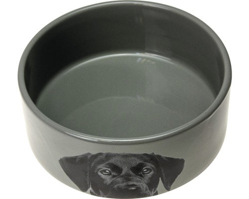 Bowl Karlie ceramic 1500 ml gray
