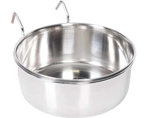 Bowl Karlie rodent bird with hook 15 cm 980 ml for attaching to the grid