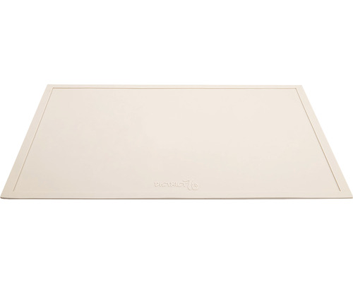 District 70 SERVE Placemat, approx. 50 x 35 cm, silicone feeding mat, beige