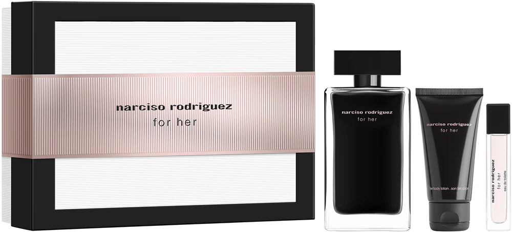 narciso rodriguez for her gift set for women