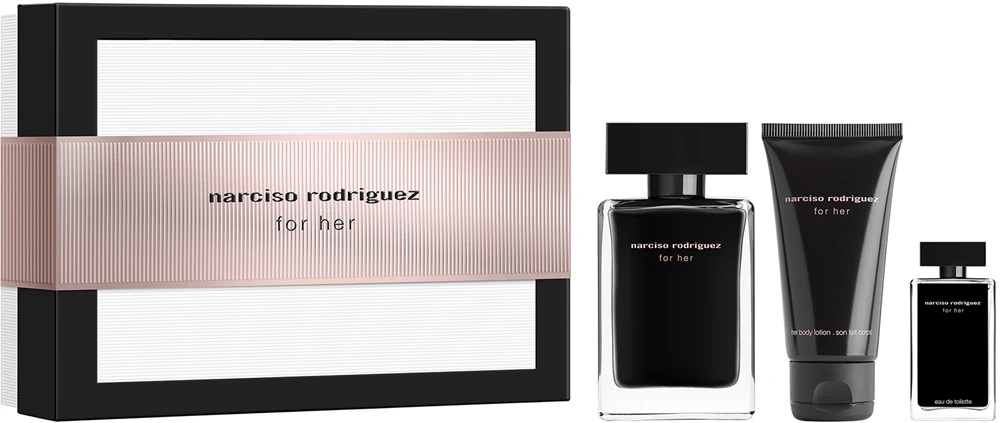 narciso rodriguez for her gift set for women