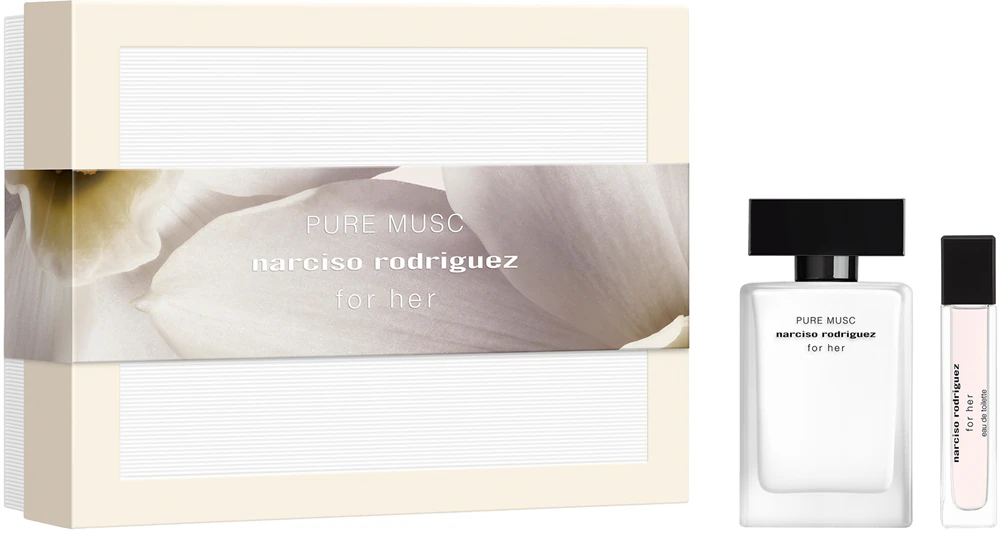 Narciso Rodriguez for her PURE MUSC gift set for women, 60 ml