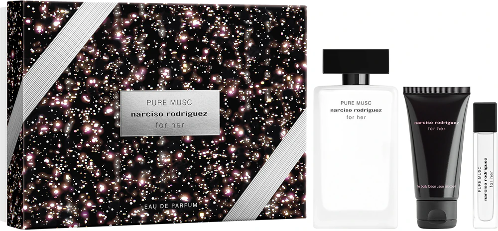 Narciso Rodriguez for her PURE MUSC gift set for women