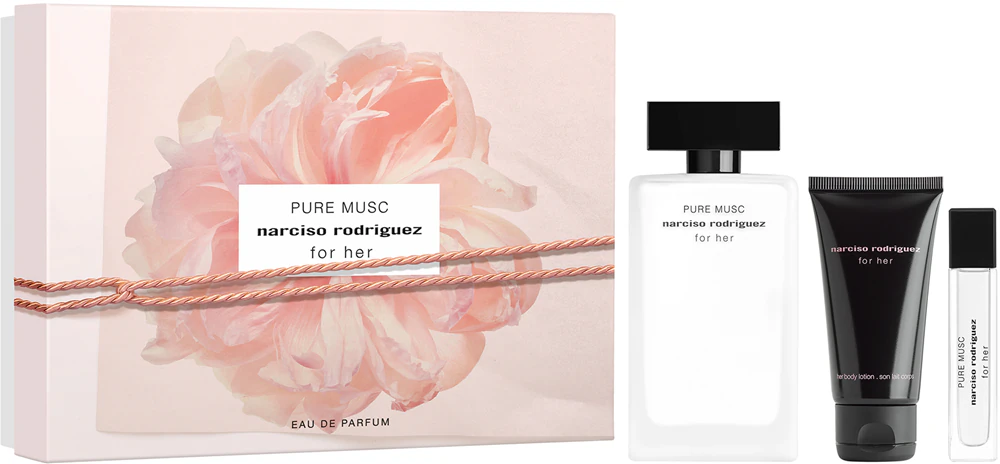 narciso rodriguez for her PURE MUSC gift set for women