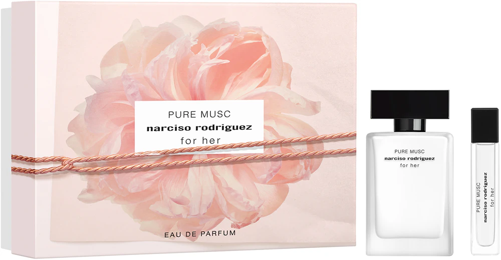 Narciso Rodriguez for her PURE MUSC gift set for women