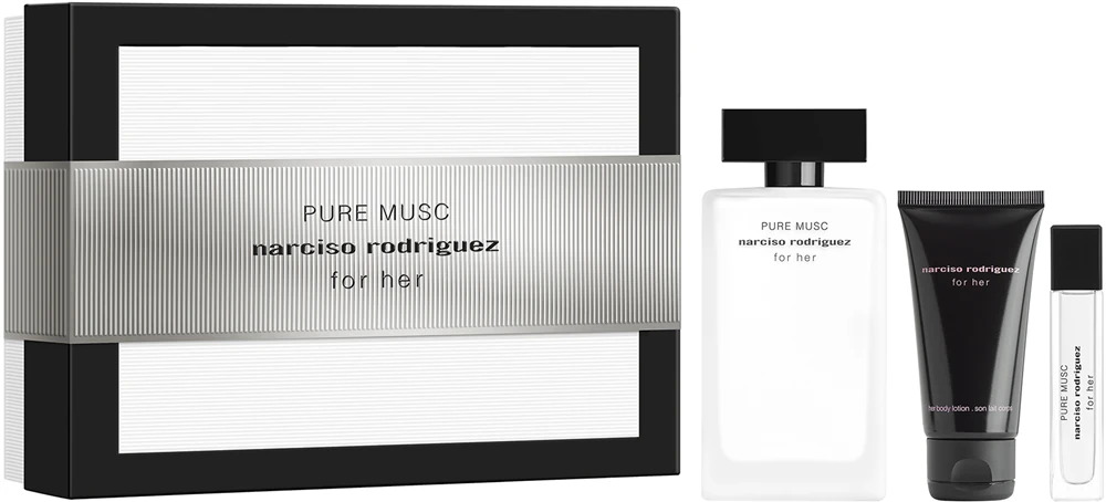 Narciso Rodriguez for her PURE MUSC gift set for women