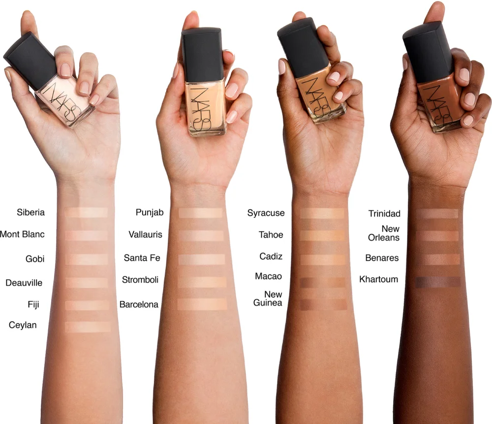 NARS Sheer Glow Foundation Hydrating Make Up Farbton ZAMBIE 30 ml