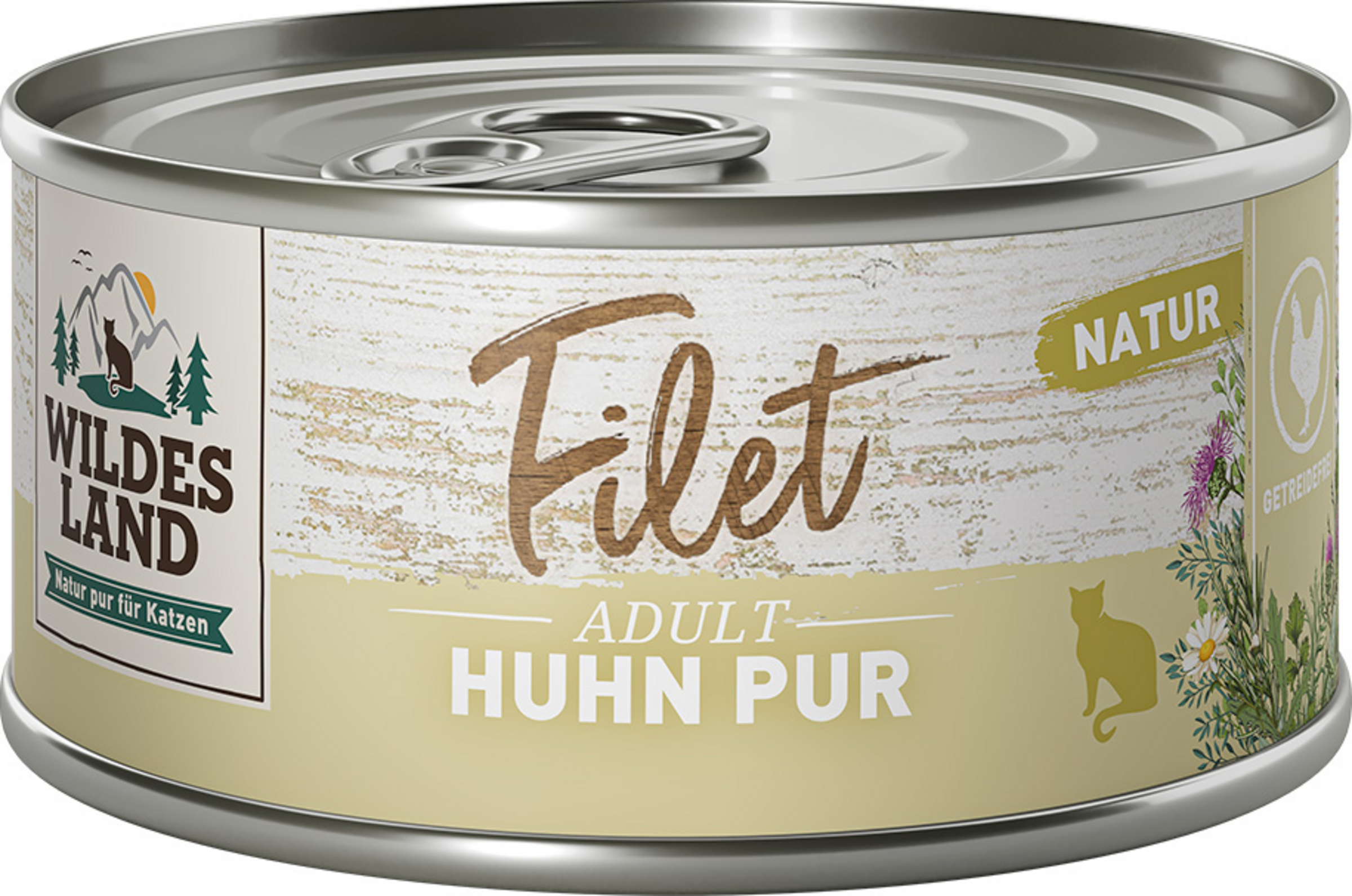 Wildes Land Wet food - fillet chicken pure