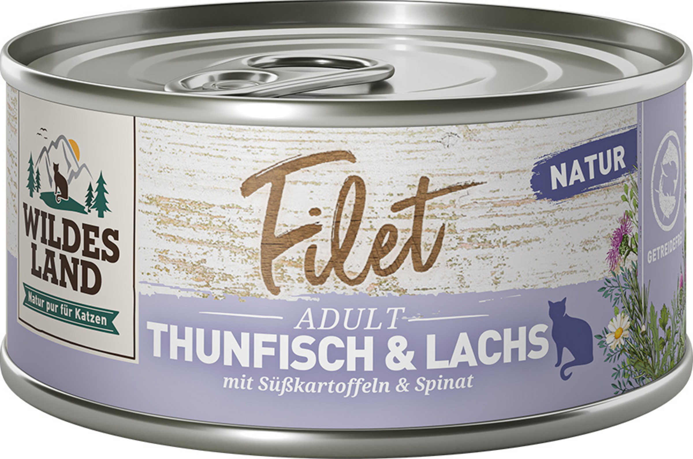 Wildes Land Wet food - fillet tuna & salmon pure