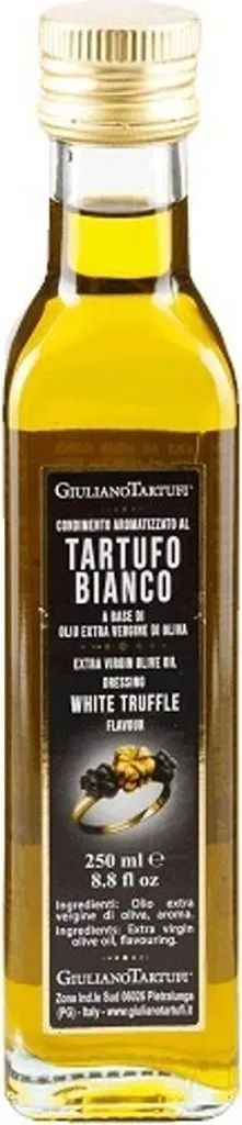 Giuliano Tartufi Extra virgin olive oil flavored with white truffle, 250 ml