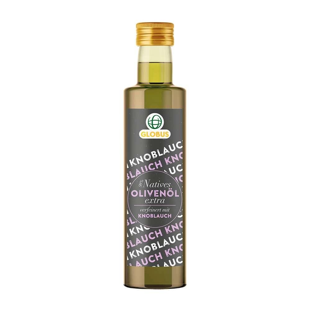 GLOBUS Extra virgin olive oil, garlic