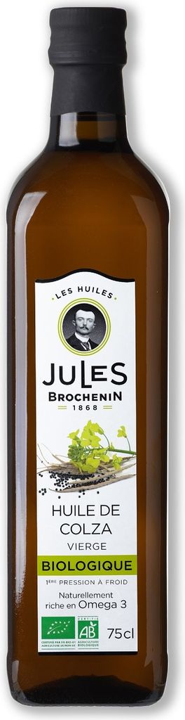 Biogo VIRGIN OMEGA-3RAPE OIL 750 ml - JULES BROCHENIN