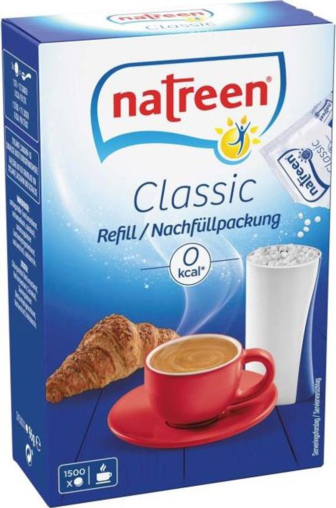Sara Lee Natreen Classic Sweetener Tablets Refill Pack (1500 tablets) 112g