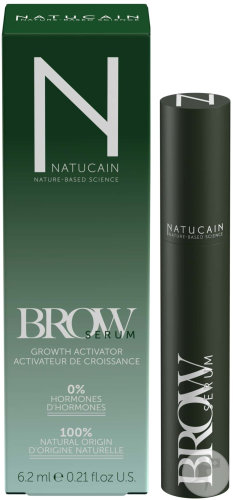 Natucain Brow Serum Growth Activator For Eyebrows 6.2ml