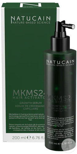 Natucain MKMS24 Hair Activator hair growth serum pump bottle 200ml