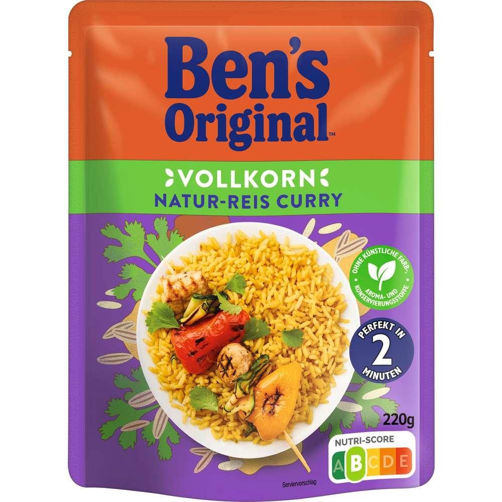 BEN'S ORIGINAL Natural Rice Express, Curry Whole Grain
