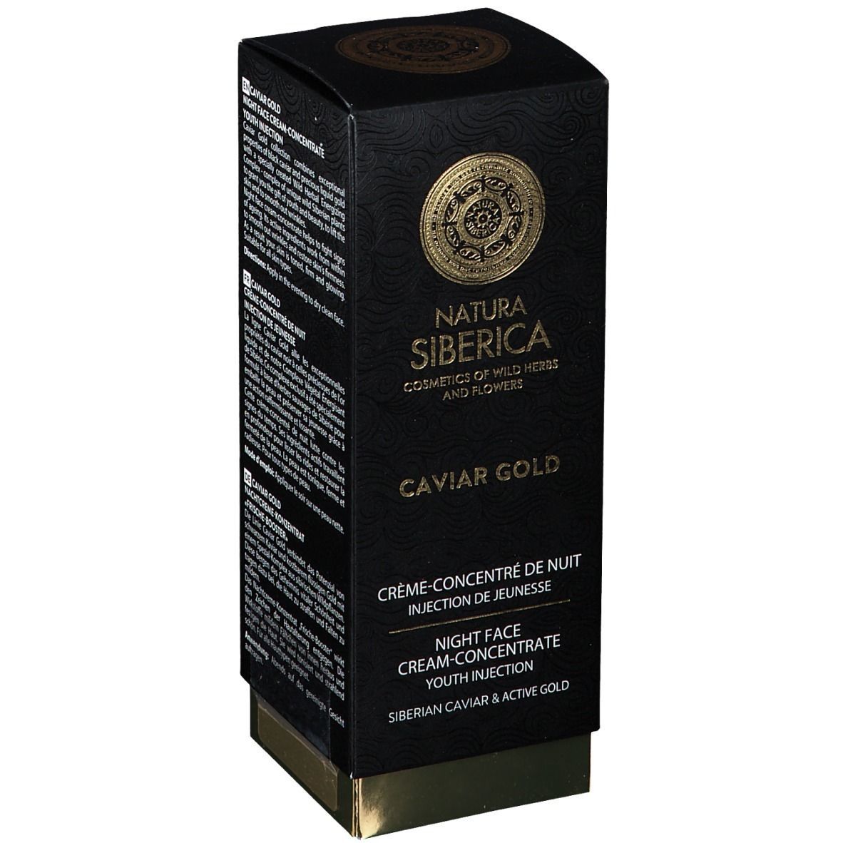 Natura Siberica Caviar Gold anti-wrinkle night cream concentrate 30 ml