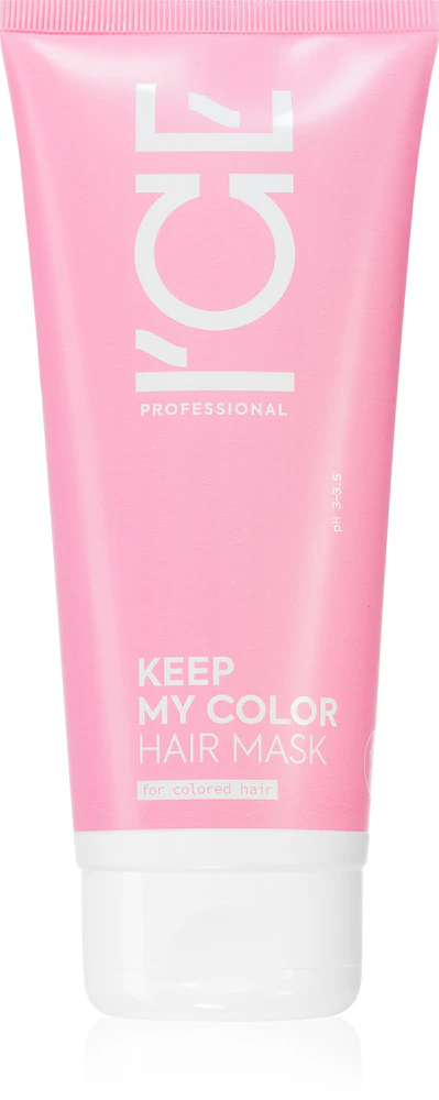 Natura Siberica ICE Professional Keep My Color nourishing hair mask to protect the color