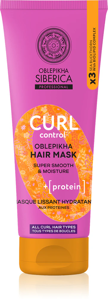 Natura Siberica Oblepikha Siberica Mask Curl Care for Curly Hair